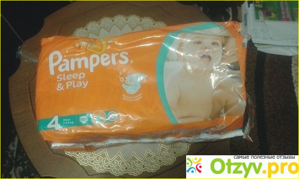 Отзыв о Подгузники Pampers Sleep&Play