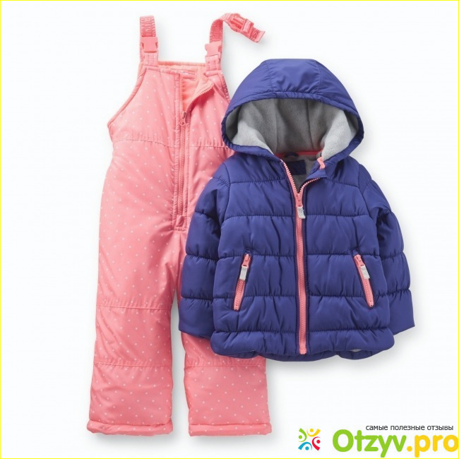 Детские зимние комбинезоны картерс фото1