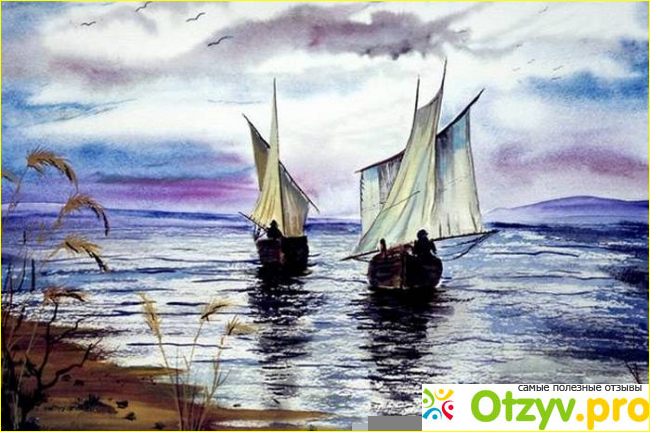 Техника рисования акварелью фото1