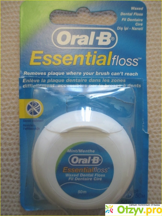 Отзыв о Зубная нить Oral-B Essential Floss