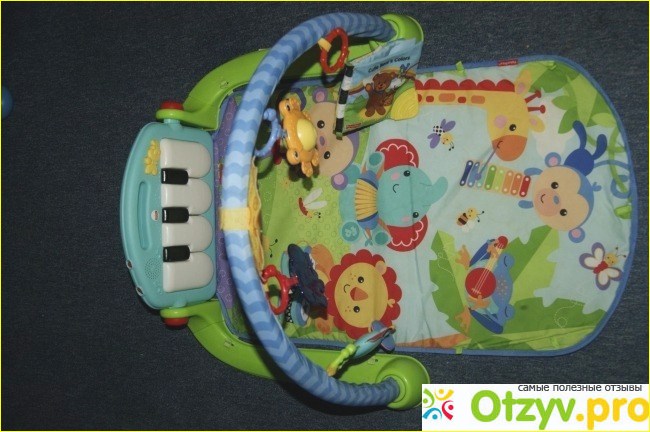 Отзыв о Развивающий коврик - пианино Fisher Price