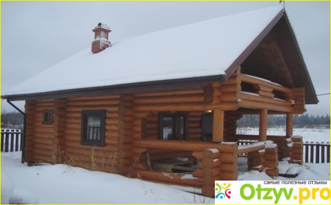 Отзыв о Готовая баня сруб