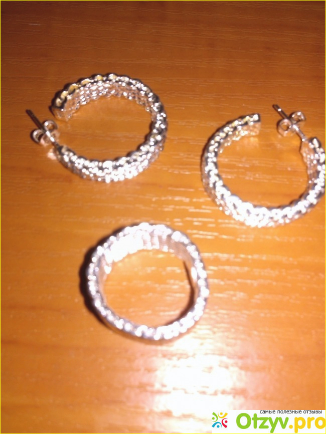 Сетчатое серебряное кольцо Алиэкспресс фото6