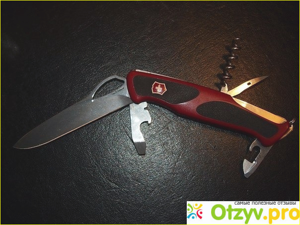 НОЖ VICTORINOX RANGERGRIP 61,130 ММ, 11 функций, красный фото3