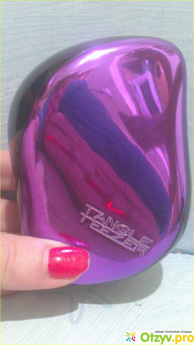 Отзыв о Расчески и щетки Compact Styler Purple Dazzle Tangle Teezer