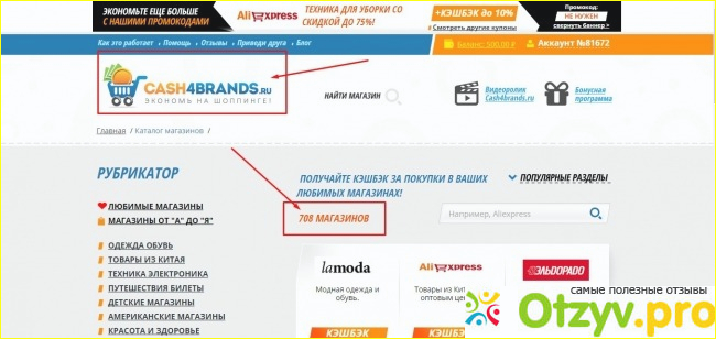 Отзыв о Cash4brands.ru