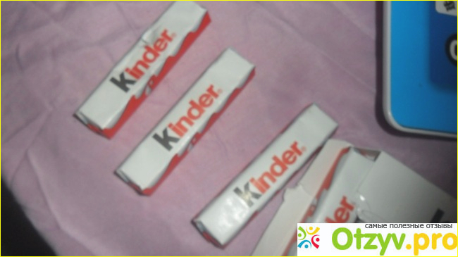 Шоколад молочный Kinder Chocolate фото4