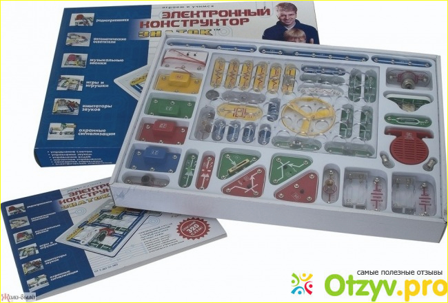 Электронный конструктор 320 схем фото1