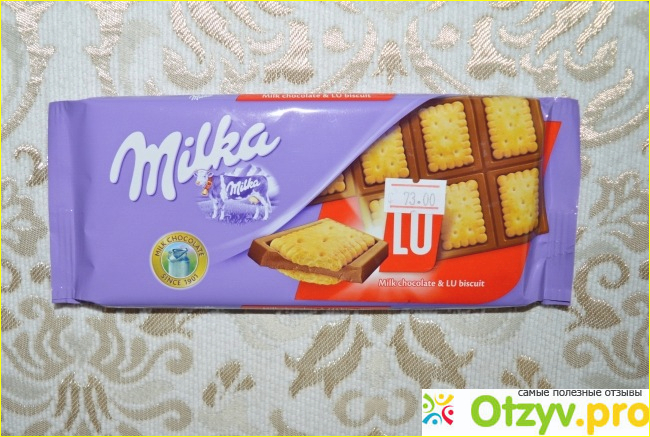 Отзыв о Milka с печеньем Lu