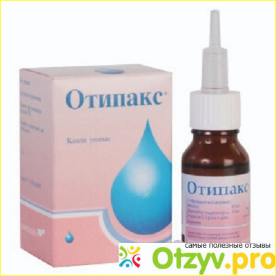 Отзыв о Ушные капли отипакс