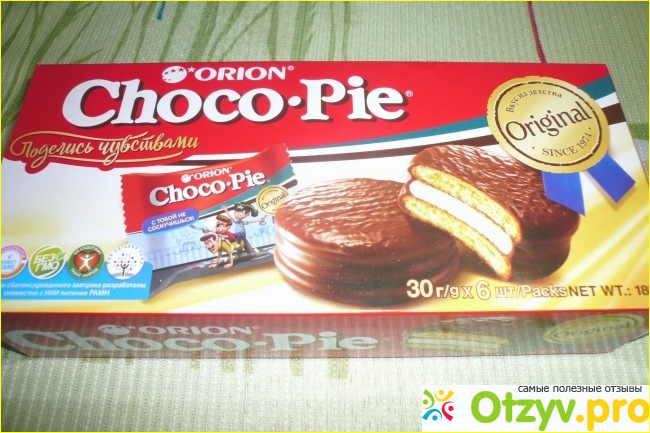 Отзыв о Печенье бисквитное Choco Pie