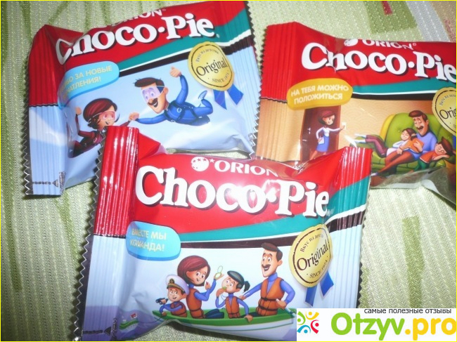 Печенье бисквитное Choco Pie фото2