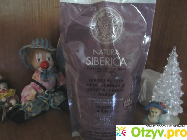 Отзыв о Шампунь Natura Siberica Защита и Блеск для окрашенных и поврежденных волос