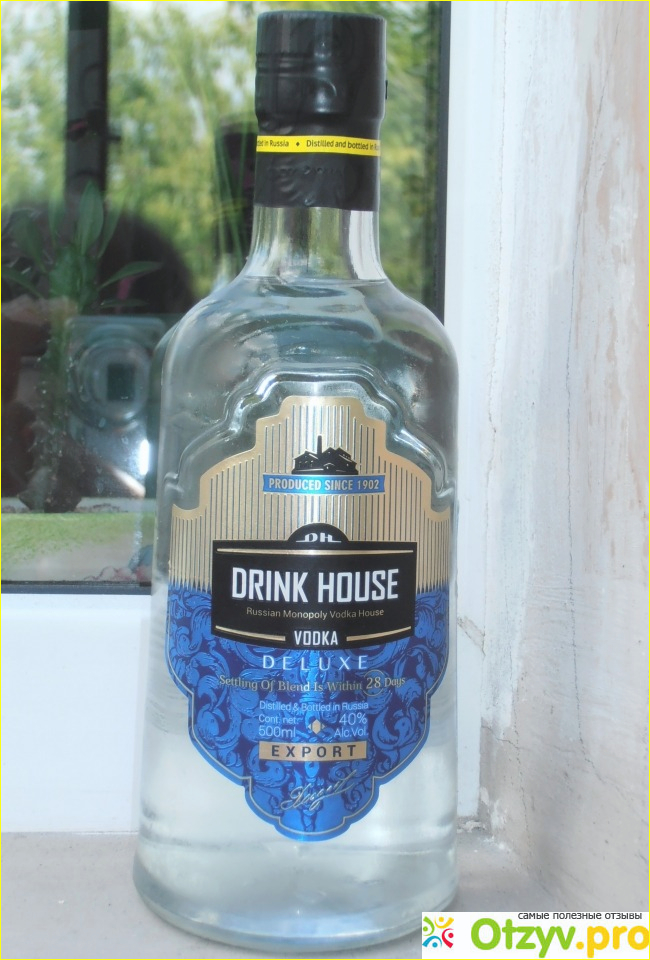 Отзыв о Водка Drink House Deluxe