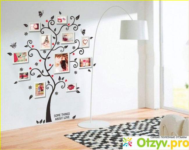 Виниловые наклейки на стену фото1