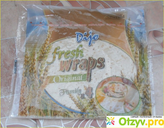 Отзыв о Тортилья пшеничная Fresh Wraps Original