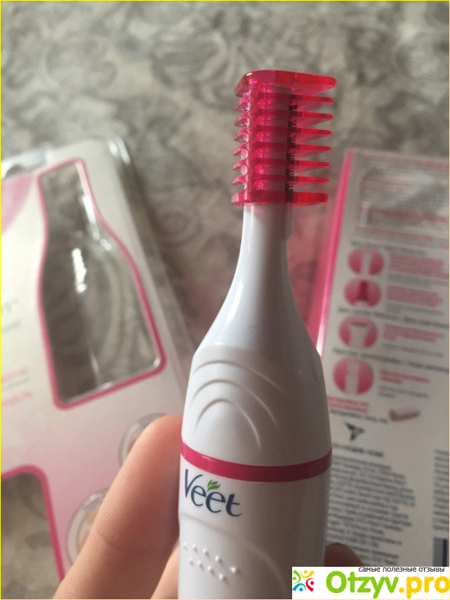 Электрический триммер Veet Sensitive Precision для чувствительных участков тела фото4