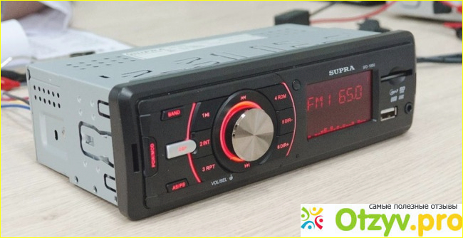 Отзыв о Supra SFD-100U, Black автомагнитола MP3