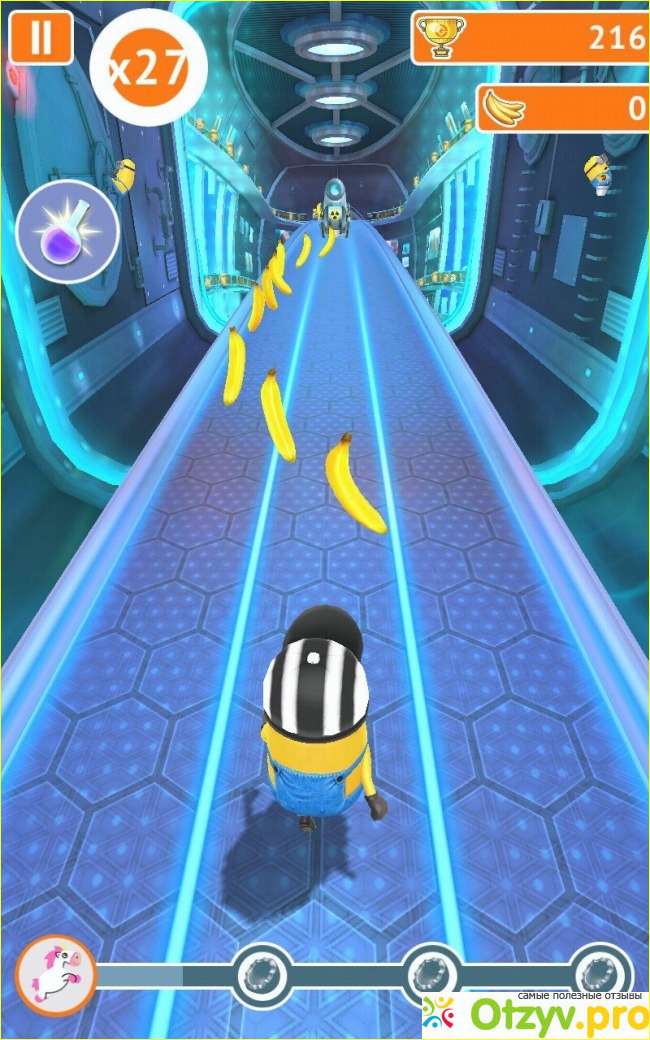 Отзыв о Игра на телефон Minion Rush (Гадкий я)