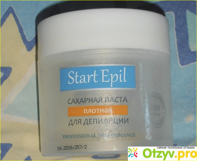 Отзыв о Паста для шугаринга Start Epil плотная.