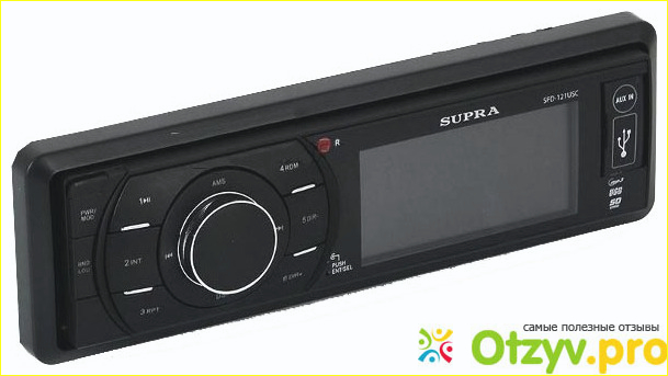Supra SFD-85U, Black автомагнитола MP3 фото2