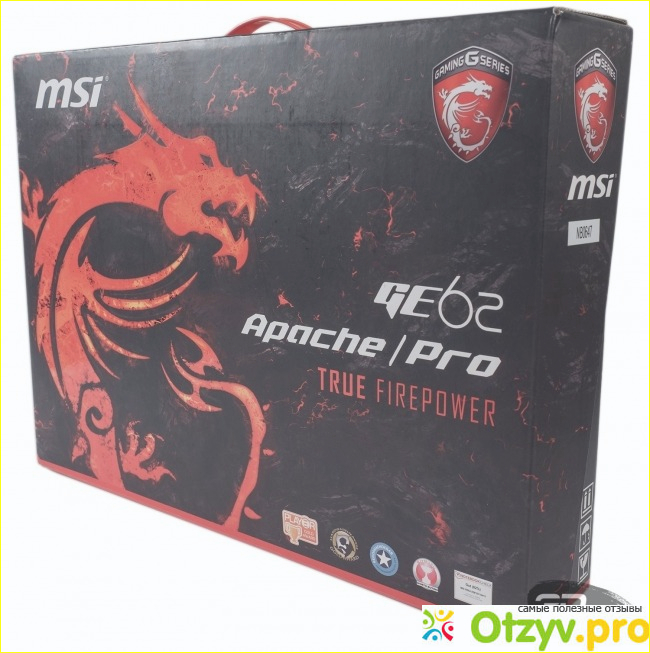 Отзыв о MSI GE62 6QD-244RU Apache Pro Heroes of The Storm, Black