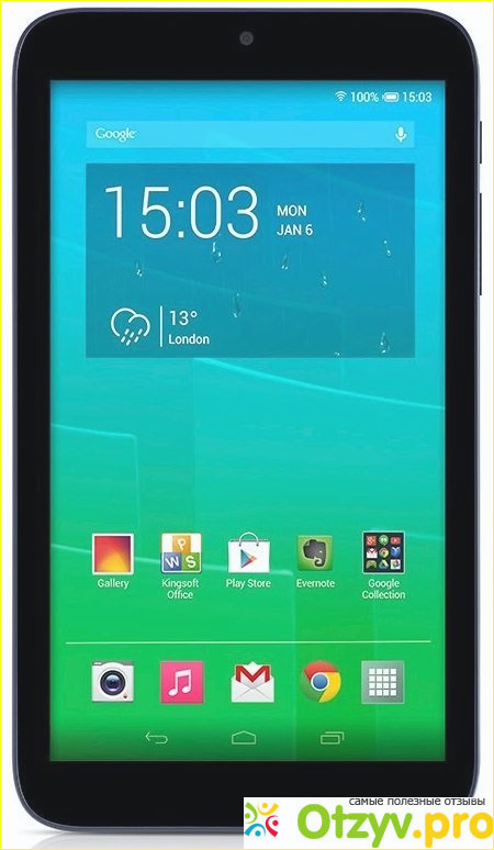 Планшет Alcatel I216X PIXI 7 3G, Black.