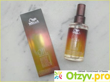 Разглаживающее масло для волос Wella Oil Reflections Источник: фото1