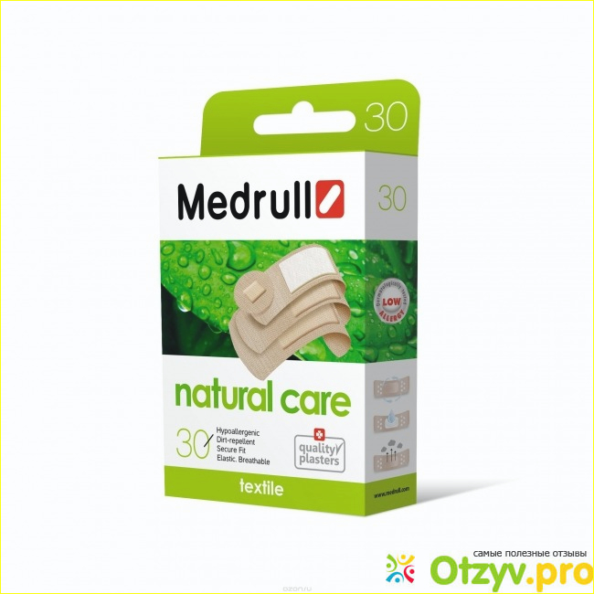 Впечатления от использования лейкопластырей Medrull Natural Care