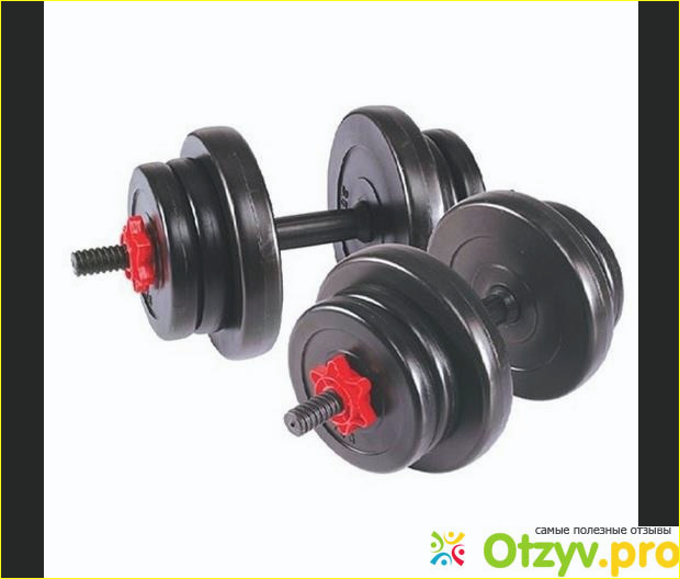 Отзыв о Гантель сборная Lite Weights 20 кг (10кг х 2шт)