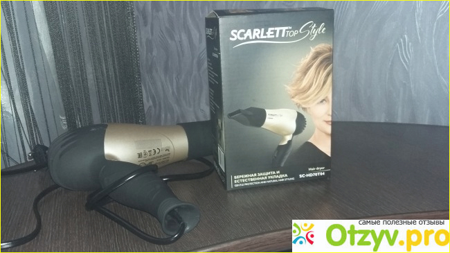 Отзыв о Фен Scarlett Top Style SC-HD70T04