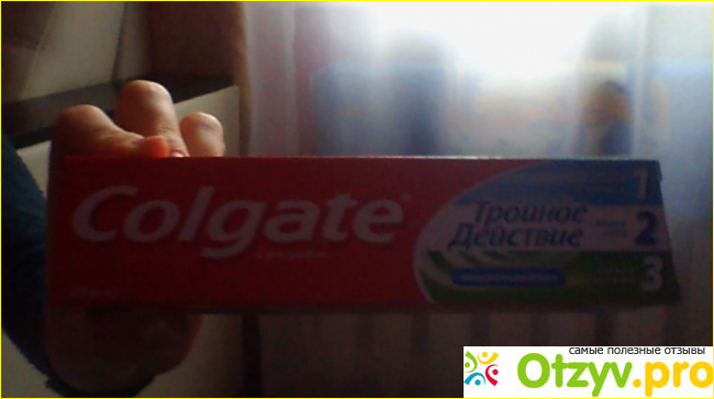 Отзыв о Зубная паста Colgate «Тройное действие»