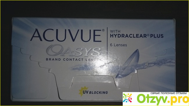 Отзыв о Acuvue oasys with hydraclear plus