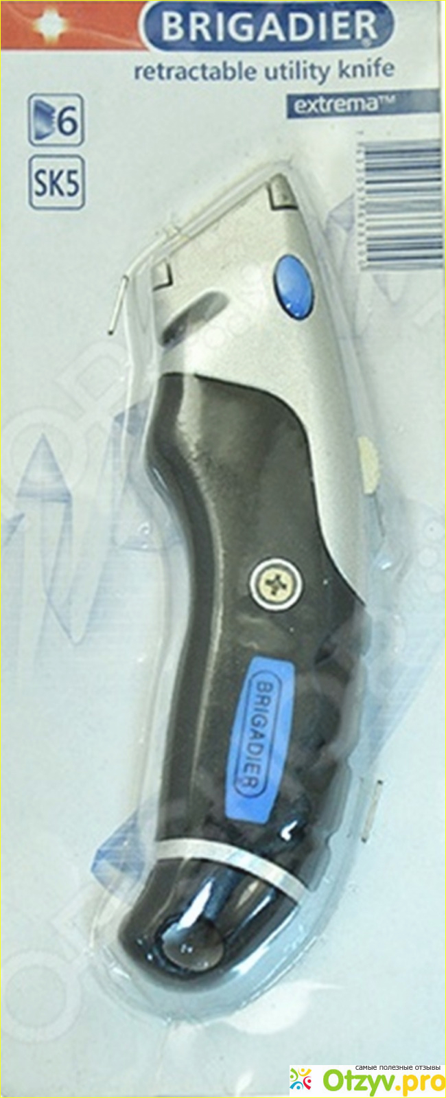 Отзыв о Нож строительный Brigadier Extrema 63310