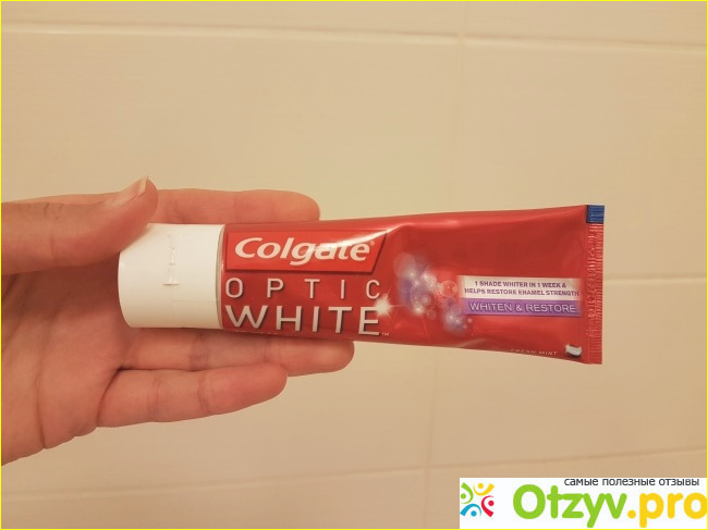 Отзыв о Зубная паста Colgate Optic white