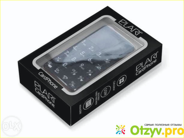 Отзыв о Elari CardPhone, Black