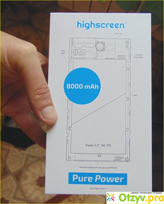 Смартфон Highscreen pure power фото2