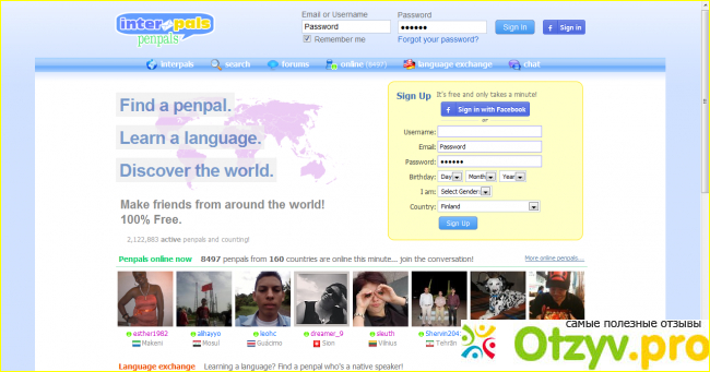 Interpals.net - международная социальная сеть фото2