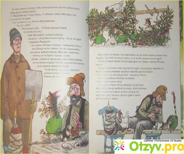 Книга шведского писателя Свена Нурдквиста Рождество в домике Петсона, о чем сказка?