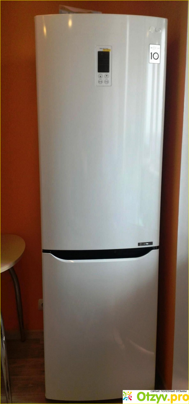 Отзыв о Двухкамерный холодильник LG GA-B 419 SQQL