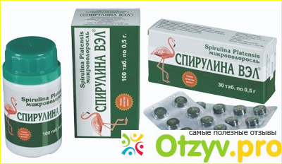 Полезные свойства спирулины.