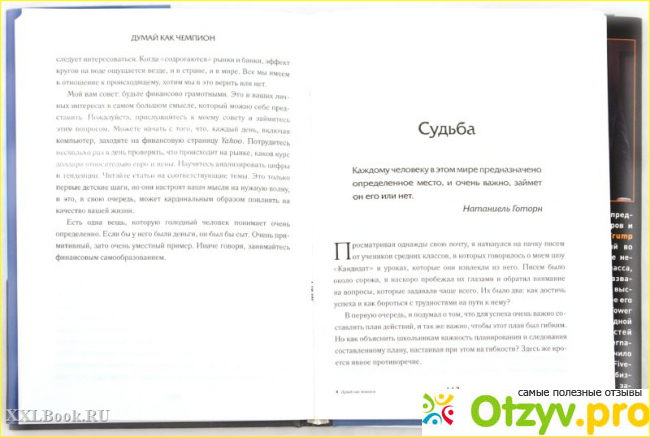 Отзыв о Книга Думай как чемпион. Откровения магната о жизни и бизнесе