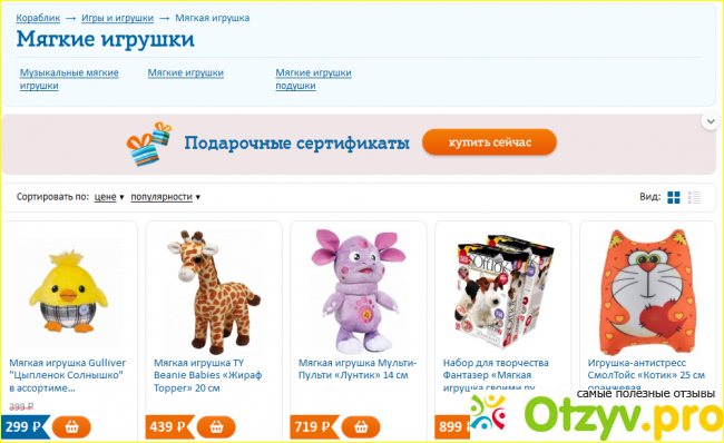 Способы доставки товара из магазина: