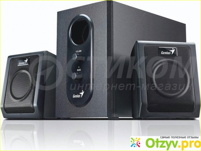 Отзыв о Колонки Genius SW-2.1 355 Power Bass 3-piece Speaker System