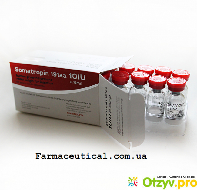Побочные эффекты при приёме препарата Соматропин в виде инъекций.