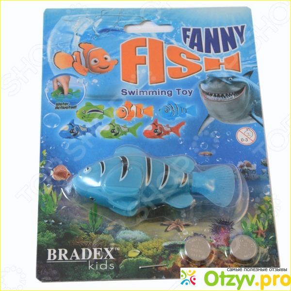 Отзыв о Роборыбка Bradex «Funny fish»