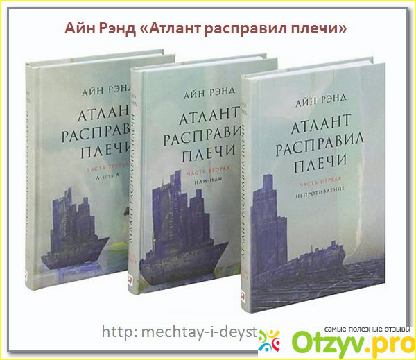 Книга Атлант расправил плечи фото1