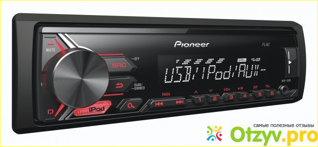 Дисплей автомагнитолы Pioneer DEH-1900UB.