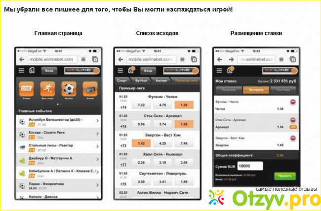 Винлайн букмекерская контора фото1