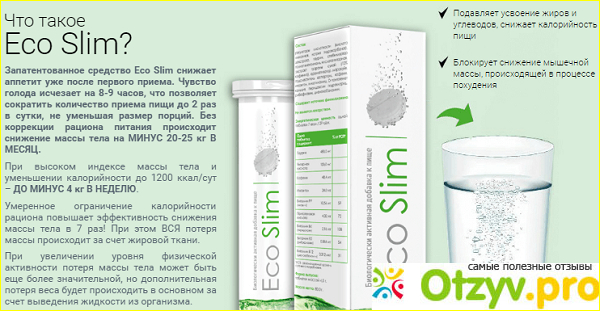 Эффект от Eco Slim